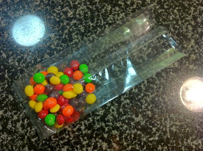 UNIQUEPACKING 100 Pcs 5x4x15 Clear Side Gusseted Cello Cellophane Bags Good for Candy Cookie Bakery - Image 2